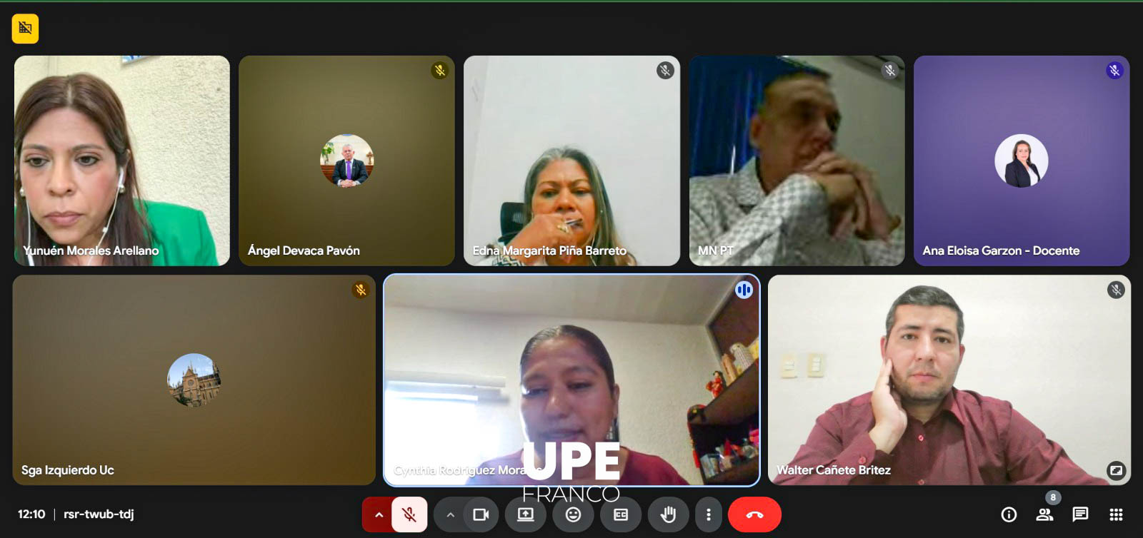 REUNIÓN INTERNACIONAL DE LA ESCUELA DE LÍDERES EN COMERCIO GLOBAL - UPE PRESENTE